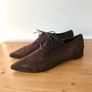 Premoli brown suede lace up shoes new, 8/41 Image 10