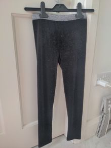 Girls sparkly leggings