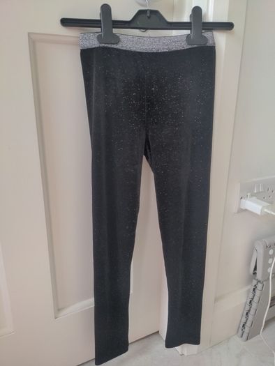 Girls sparkly leggings
