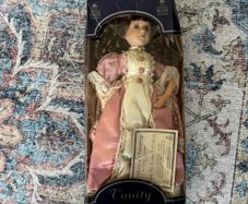 Beautiful Vintage Stewart Ross "Vanity Fair" Porcelain Doll