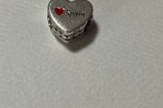 Pandora Spain heart charm -like new
