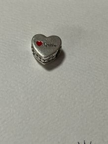 Pandora Spain heart charm -like new