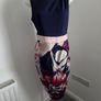 Like new. Closet London Size 16 Multi-coloured Dress with matching Saint Tropez Size L cardigan Image 2