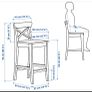 5 Ikea Rosentorp Bar Stools Image 3