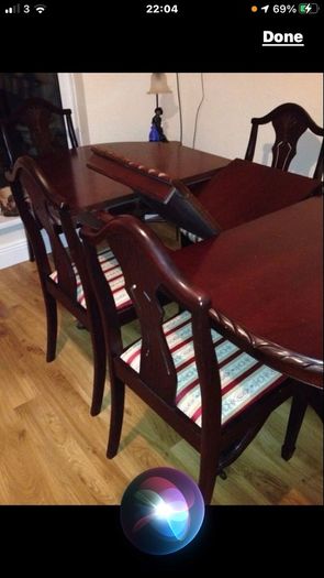 Table and Chairs