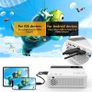 Mini Projector 7500 Lumens Portable Video Projector Full HD 1080P Support, Multimedia Outdoor Home Cinema Projector Compatible with HDMI (FREE SHIPPING) Image 6