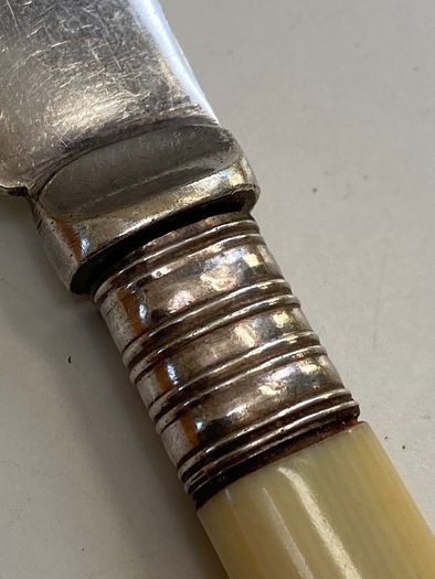 6 1920's fish knives