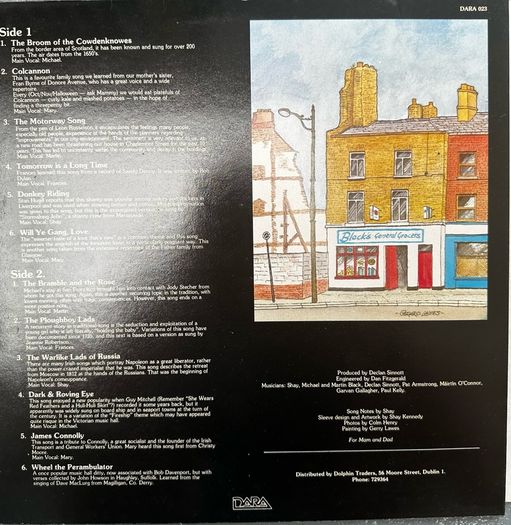 The Black Family vinyl record in nm condition with inner lyrics sheet
