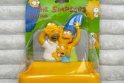 Vintage 1996 The Simpsons Soap Dish Homer, Marge &amp; Bart DAmaged Box Please see photos
