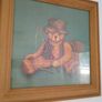 Antique Teddy Bear Painting Image 2
