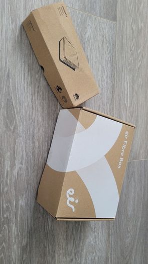 Eir Broadband Router,Fibre Box Cables, Complete Set