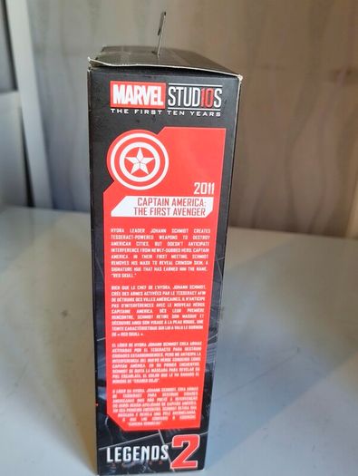 Marvel Legends Red Skull first 10 years Captain America marvel studios