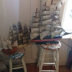 5 model ships