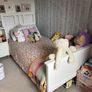 HEMNES Bed frame, white stain/Luroy, Standard Single Image 2