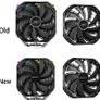 CPU Air Cooler with 5 Heatpipes, 2 x 140mm PWM Fans, ARGB LED, For Intel/AMD, LGA1700/AM5 Compatible (FREE POSTAGE) Image 2