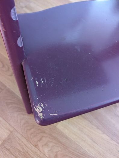 Genuine Stokke Tripp Trapp High Chairs / Growth Chairs (Purple & Green)