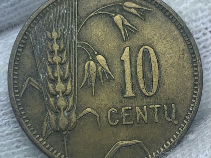 Lithuania 1925 10 cents