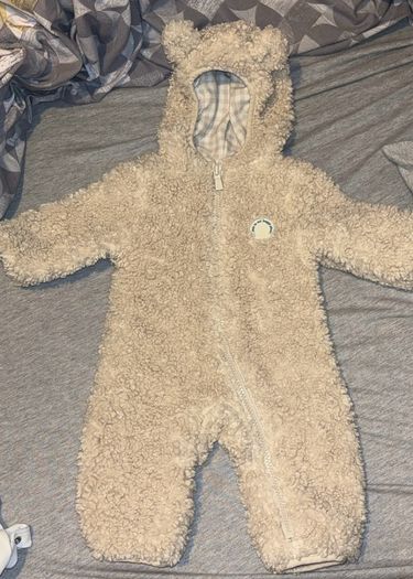 Stacey Solomon's little lamb baby sleepsuit