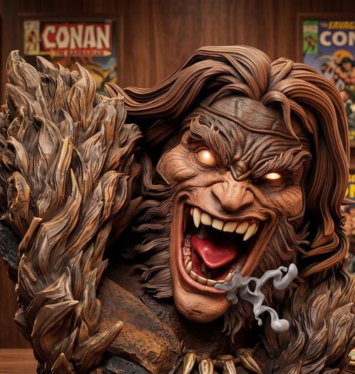 3D printed resin Wolverine & Sabretooth 1/6 scale figure