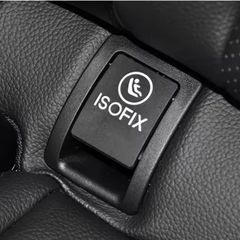 2 Car Seat ISOFIX Switch Cover for Mercedes W205 C300 C350 C200 C180 2015-2016 Black