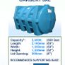 Sturdy xl water tank and stand Image 4