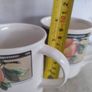 Mikasa Intaglio Garden Harvest Cappuccino Mug AND MILK JUG , Intaglio, Fruit & Leaves On Rim, Cream, Image 5