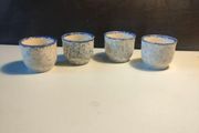 4 X Vintage Poole Pottery Egg cups