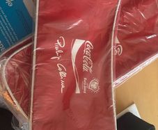 coca cola euro 2004 gym bag