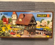 Faller - N 2282. Model. Restaurant. Never Opened. German.