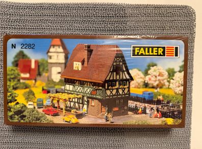 Faller - N 2282. Model. Restaurant. Never Opened. German.