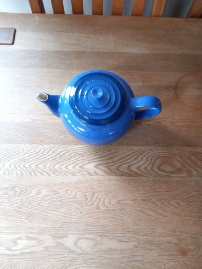 Le Creuset Blue Teapot