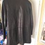 Ladies Leather Coat/Jacket Black Image 2