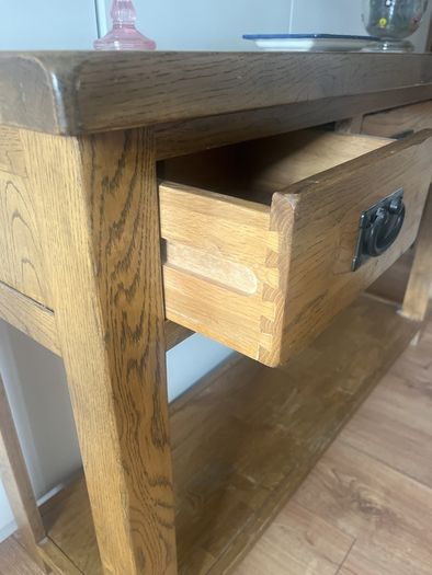 A Coffee table and console Matching SET