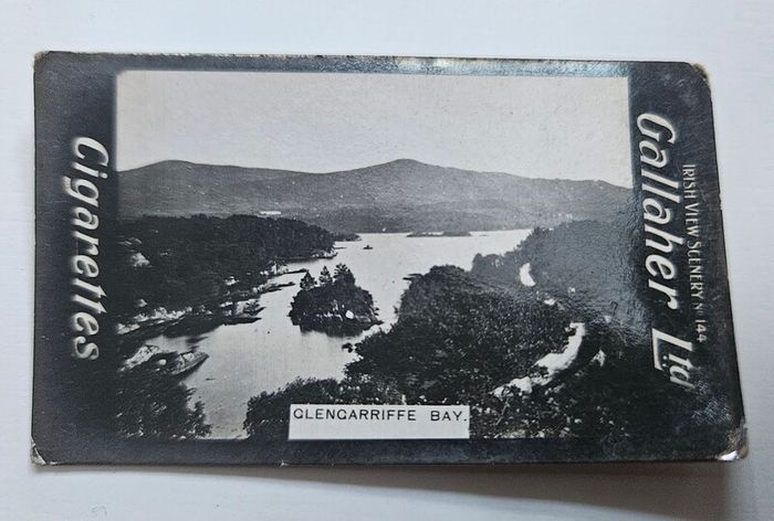 Vintage Gallaher Cigarette Cards Irish View Scenery - Cork, Kerry and Clare Views