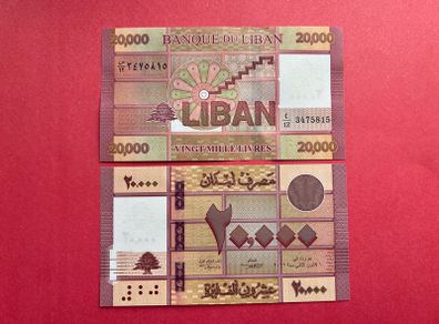 Lebanon. 20,000  Livres  2019  Pick  93c. ( Uncirculated )