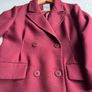 Elegant Winter Burgundy Overcoat Image 5
