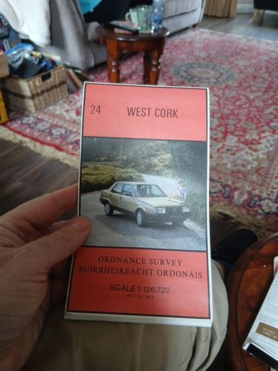Vintage Irish Ordnance Survey Maps