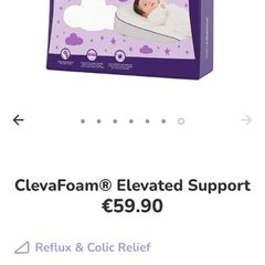 Anti reflux colic wedge pillow Clevamama