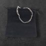 925 Vintage Sterling Silver & Marcasite Gothic Art-Nouveau Style Necklace Image 2
