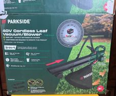 Parkside Cordless Leaf Vacuum Cleaner and Leaf Blower 3-1 - Used Once