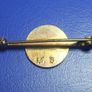 National Blood Transfusion Service (NBTS) - blood donor's award badge (1960's / 1970's). Tiepin badge. Image 3
