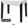 Ikea Sakarias dressing table stool with removable cover Image 9
