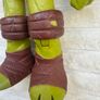 Teenage Mutant Ninja Turtles TMNT approx. 26 cm. Michelangelo Giant 2012 Viacom Playmates Battle Shell Used Please See Photos Image 6
