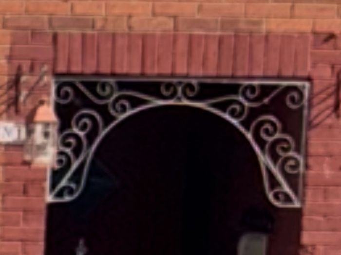 WANTED wrought iron decorative arch entry way door