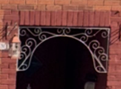 WANTED wrought iron decorative arch entry way door