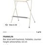 2 x Ikea Franklin bar stools Image 2