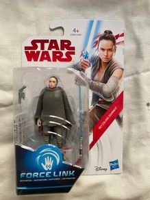 Star Wars The Last Jedi Rey Island Journey Force Link 3.75 Action Figure