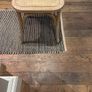 Small french rattan stool Image 3