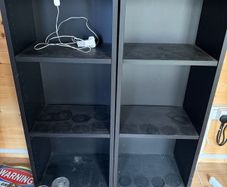 Ikea display cabinet + lights