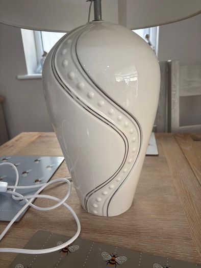 Belleek table lamp